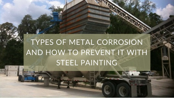 Types of Metal Corrosion and How to Prevent it with Steel Painting